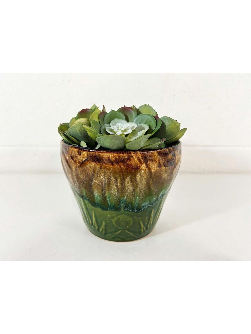 Robinson Ransbottom Art Deco Planter Sun Moon Stars